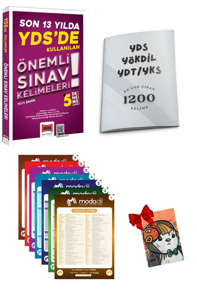 Yargı Yayınları YDS ve YDT için En Önemli Kelimeler Çıkmış Sorular ve Poster ...