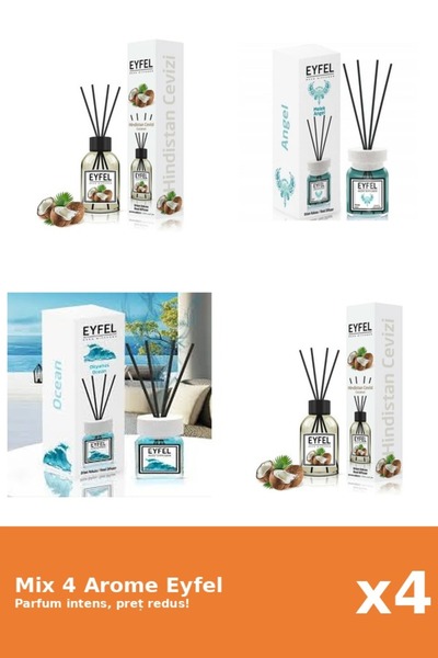 Eyfel Set 4 Mix Eyfel: 1x Angel, 2x Nuca De Cocos, 1x Ocean