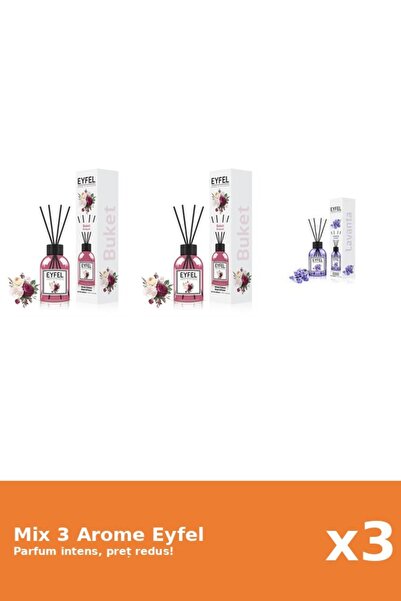 Eyfel Set 3 Mix Eyfel: 2x Bouquet, 1x Lavanda