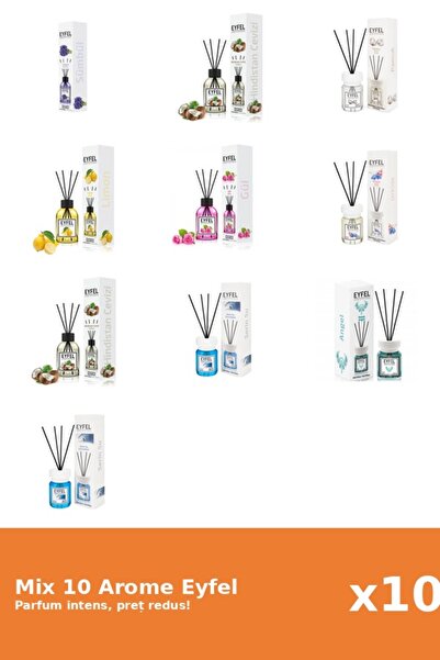 Eyfel Set 10 Mix Variat: 8 arome