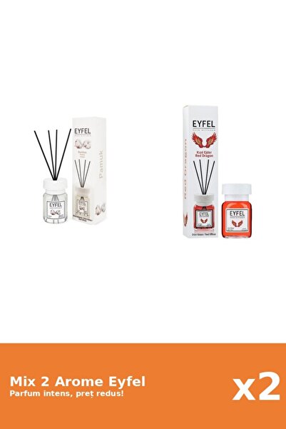 Eyfel Set 2 Mix Eyfel: 1x Bumbac, 1x Red Dragon