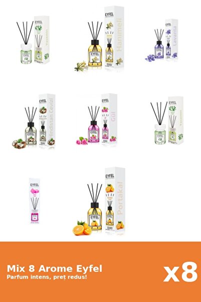 Eyfel Set 8 Mix Variat: 7 arome