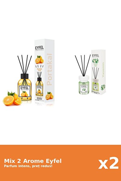 Eyfel Set 2 Mix Eyfel: 1x Iasomie, 1x Portocala