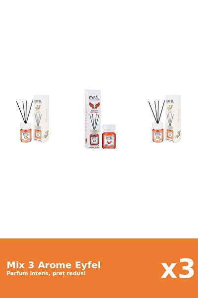 Eyfel Set 3 Mix Eyfel: 2x Acacia, 1x Red Dragon
