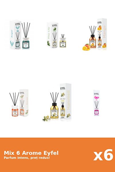Eyfel Set 6 Mix Variat: 6 arome