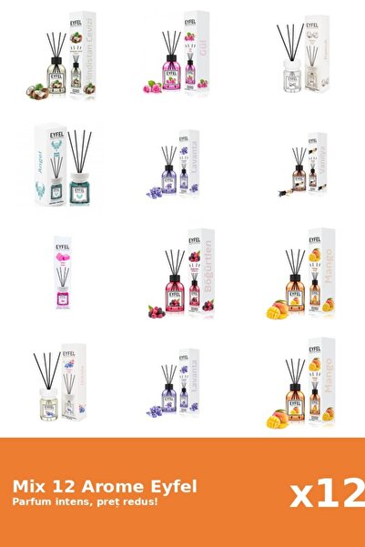 Eyfel Set 12 Mix Variat: 10 arome
