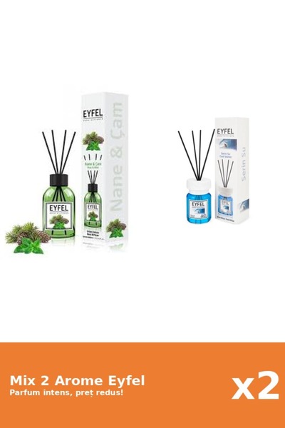 Eyfel Set 2 Mix Eyfel: 1x Cool Water, 1x Pin Si Menta