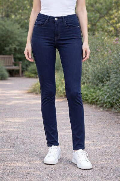 Org Marka Store Bolinto side chain high waist 5 pocket lycra tight leg pants