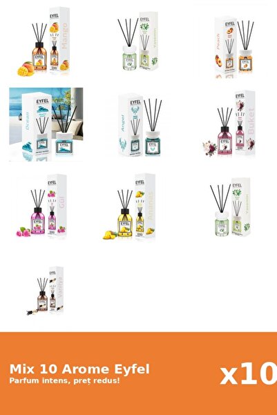 Eyfel Set 10 Mix Variat: 9 arome
