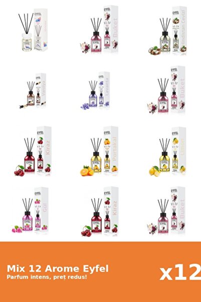 Eyfel Set 12 Mix Variat: 9 arome