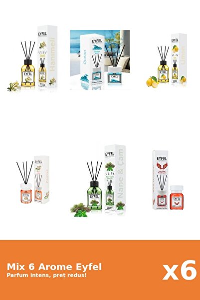 Eyfel Set 6 Mix Variat: 6 arome
