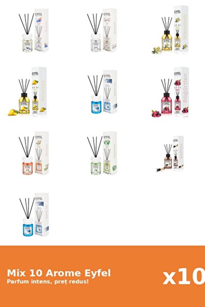 Eyfel Set 10 Mix Variat: 9 arome