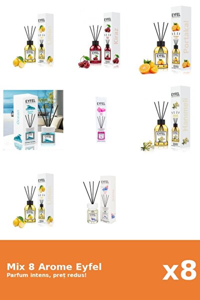 Eyfel Set 8 Mix Variat: 7 arome