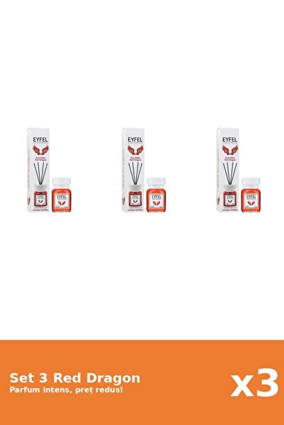 Eyfel Set 3 Odorizant Red Dragon, 120 ml