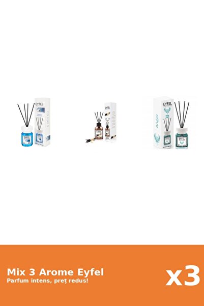 Eyfel Set 3 Mix Eyfel: 1x Angel, 1x Cool Water, 1x Vanilie