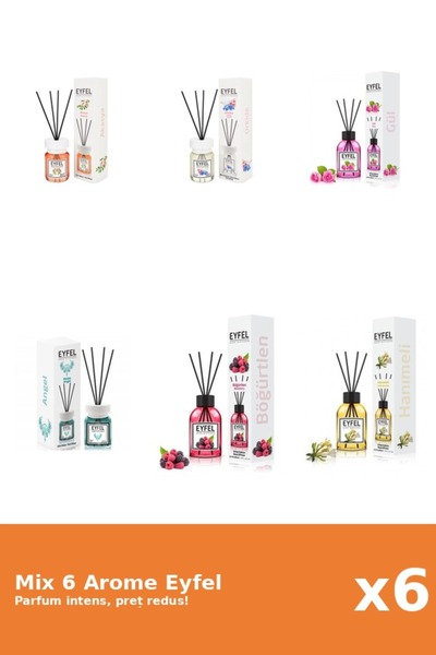 Eyfel Set 6 Mix Variat: 6 arome