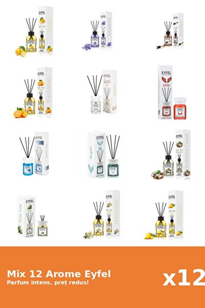 Eyfel Set 12 Mix Variat: 12 arome