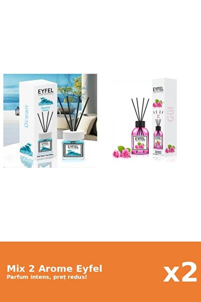 Eyfel Set 2 Mix Eyfel: 1x Ocean, 1x Trandafir