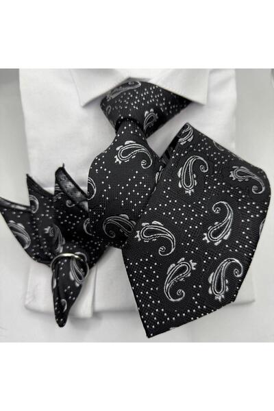 ilayda emir Cravată pentru bărbați cu design premium și eșarfă la guler