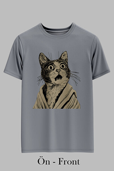 OXVİN IZNENAĐENA MAČKA T-shirt majica sa printom