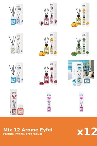 Eyfel Set 12 Mix Variat: 9 arome
