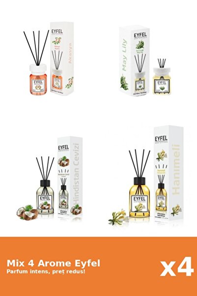 Eyfel Set 4 Mix Eyfel: 1x Acacia, 1x Lacramioare, 1x Mana Maicii Domnului, 1x...