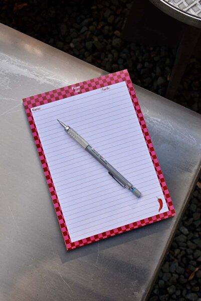 Paper Lab Studio Sweet Chillie A5 Çizgili Bloknot Notepad