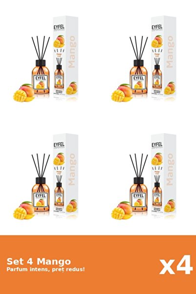 Eyfel Set 4 Odorizant Mango, 120 ml