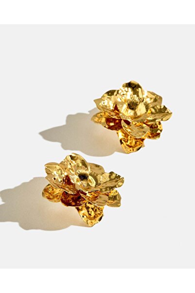 REDTAG Women Gold Embellished Earrings