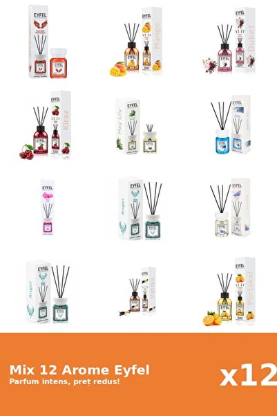 Eyfel Set 12 Mix Variat: 11 arome
