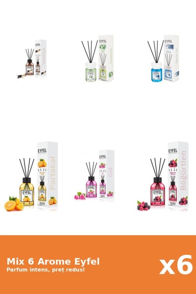 Eyfel Set 6 Mix Variat: 6 arome
