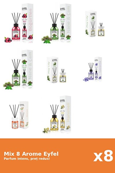 Eyfel Set 8 Mix Variat: 6 arome