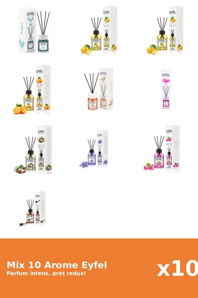 Eyfel Set 10 Mix Variat: 9 arome
