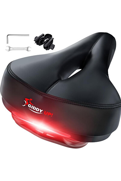 Giddy Up! Bike Seat - Comfortable PREMIUM Bike Saddle for Exercise and Road B...