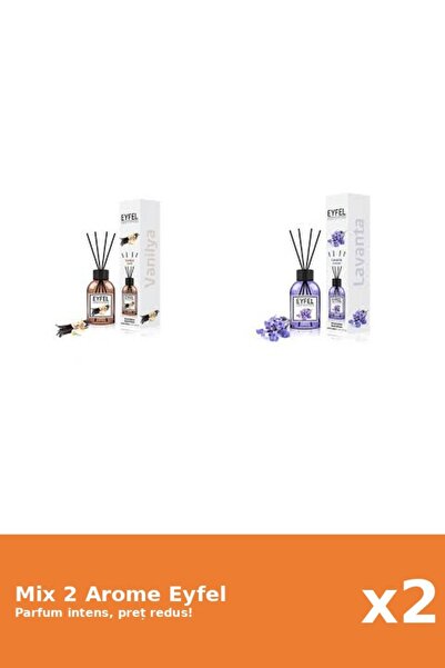Eyfel Set 2 Mix Eyfel: 1x Lavanda, 1x Vanilie