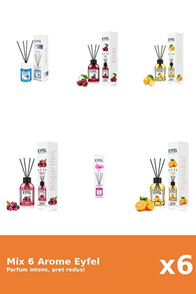 Eyfel Set 6 Mix Variat: 6 arome