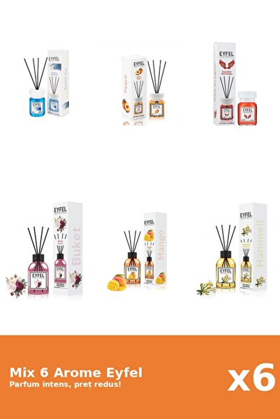 Eyfel Set 6 Mix Variat: 6 arome