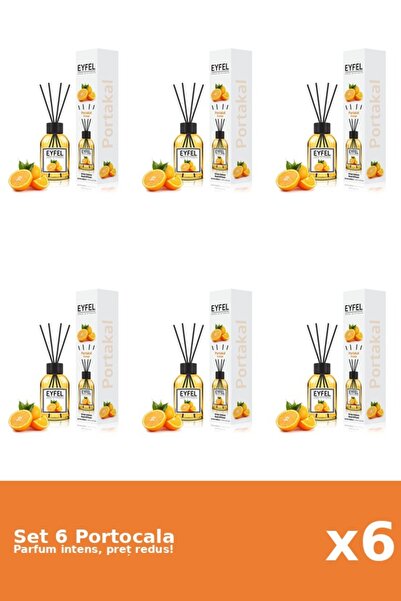 Eyfel Set 6 Odorizant Portocala, 120 ml