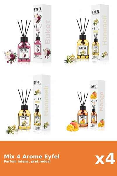 Eyfel Set 4 Mix Eyfel: 1x Bouquet, 2x Mana Maicii Domnului, 1x Mango