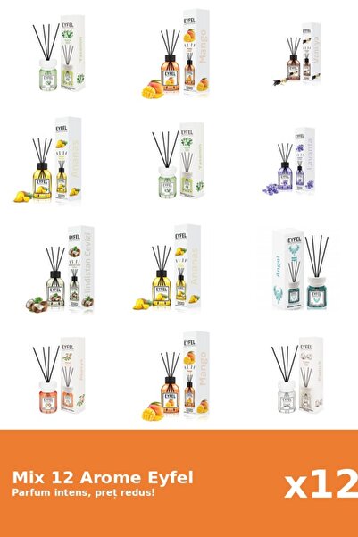 Eyfel Set 12 Mix Variat: 9 arome