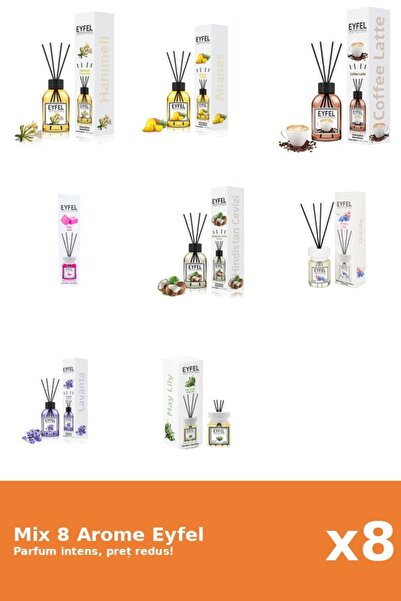 Eyfel Set 8 Mix Variat: 8 arome