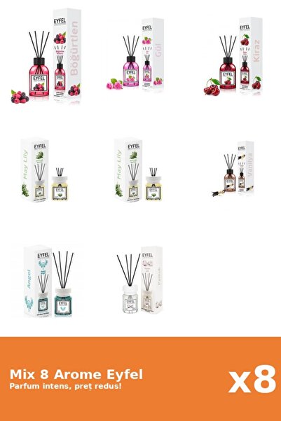 Eyfel Set 8 Mix Variat: 7 arome