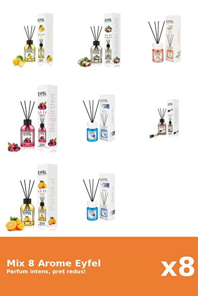 Eyfel Set 8 Mix Variat: 7 arome