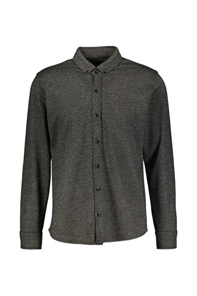 FINESUITS Мъжка жакардова риза 242209051.JKGMR