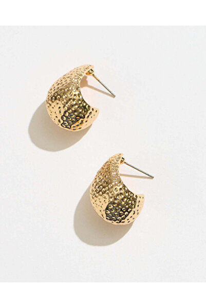 REDTAG أقراط نسائية مزينة بالذهب