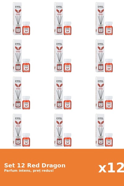 Eyfel Set 12 Odorizant Red Dragon, 120 ml