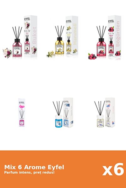 Eyfel Set 6 Mix Variat: 6 arome