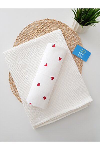 artıbebe منتجات بطانية الموسلين والبيكيه للأطفال حديثي الولادة، حفاضات، مريلة...