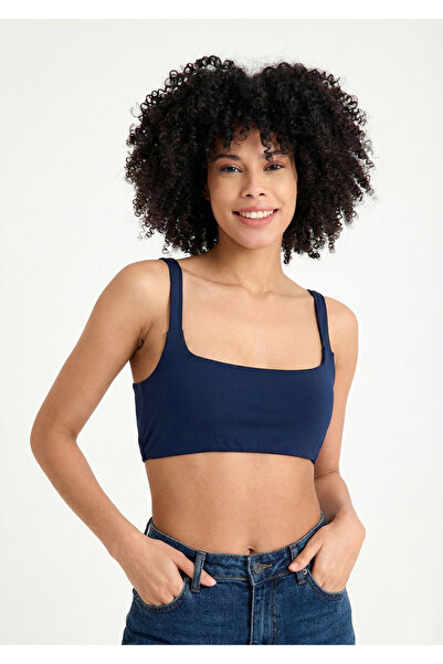 Moda Hour Women's Strappy Crop Bustier