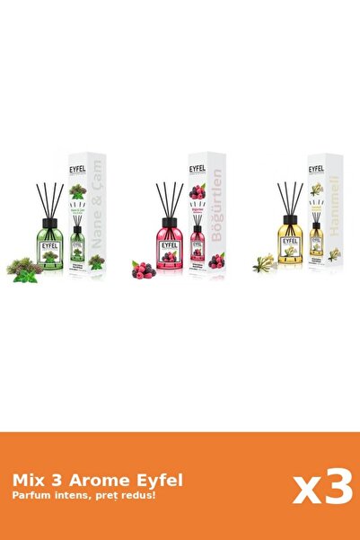 Eyfel Set 3 Mix Eyfel: 1x Fructe De Padure, 1x Mana Maicii Domnului, 1x Pin S...